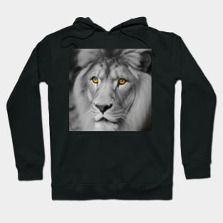 Lion King with Orange Eyes Hoodie